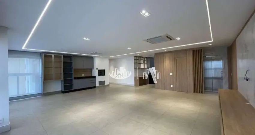 Apartamento no edif. lumini com 3 suites, 181 m² - venda por r$ 2.500.000 ou aluguel por r$ 13.460/mês - gleba palhano - londrina/pr