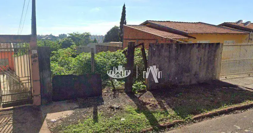 Terreno à venda, 313 m² por r$ 250.000 - sabará i - zona oeste de londrina/pr