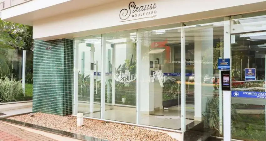 Apartamento com 4 dormitórios à venda, 102 m² por r$ 700.000 - edifício strauss boulevard - gleba palhano - londrina/pr