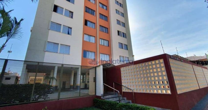 Apartamento com 3 quartos para alugar, 64 m² por R$ 1.920/mês - Centro - Londrina/PR