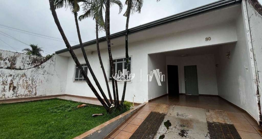 Casa com 3 quartos para alugar, 200 m² por R$ 3.200/mês - Jardim Adriana I -Zona sul de Londrina/PR
