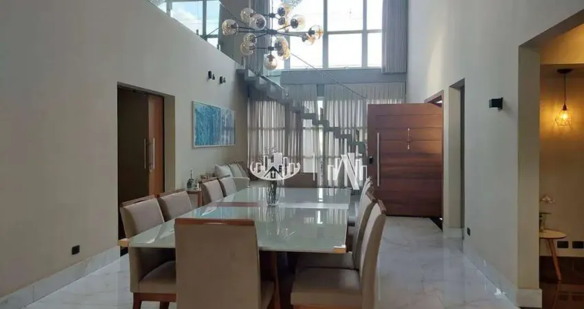 Casa com 3 quartos para alugar, 272 m² por r$ 12.000/mês - terras de canaã - cambé/pr