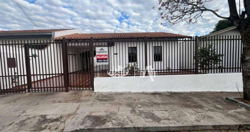 Casa com 3 quartos para alugar, 150 m² por R$ 2.600/mês - Jardim Pérola - Londrina/PR