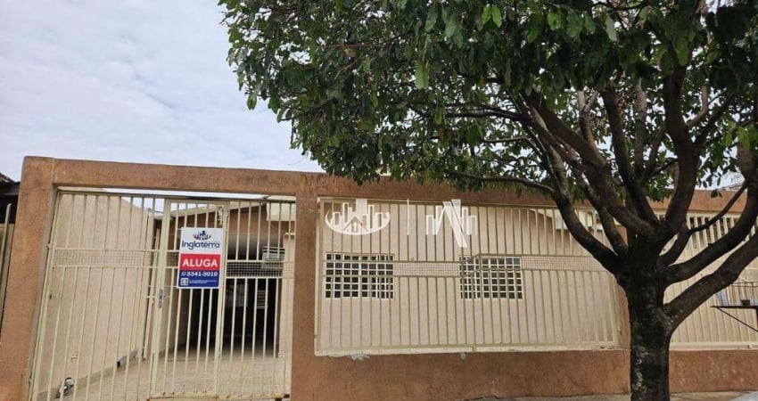 Casa com 3 quartos para alugar, 175 m² por R$ 1.750/mês - Ouro Branco - Londrina/PR