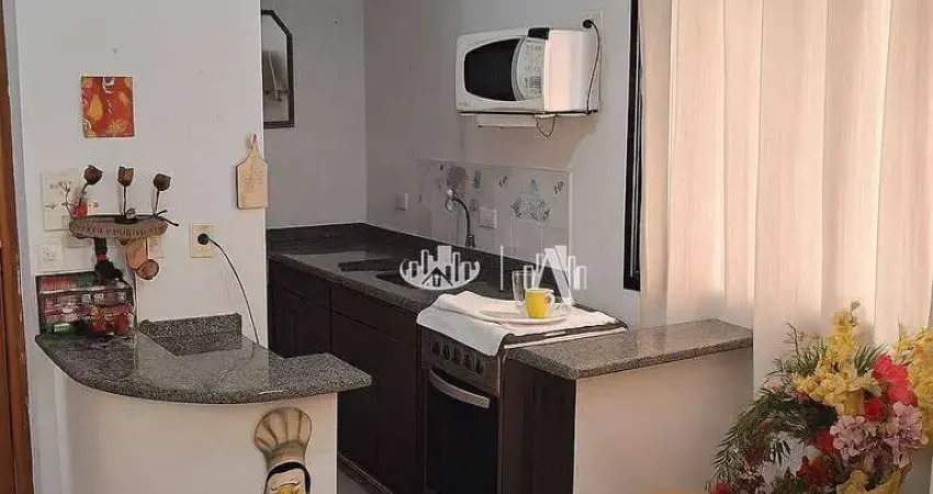 Apartamento à venda, 32 m² por r$ 140.000,00 - centro - londrina/pr