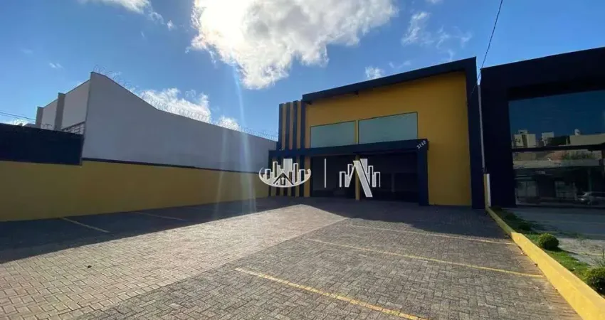 Barracão para alugar, 370 m² por r$ 19.500,00/mês - centro - londrina/pr