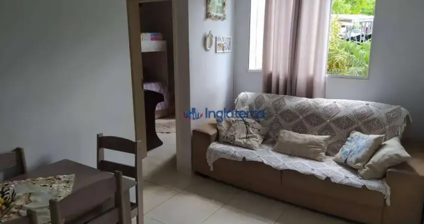 Apartamento no la fontaine com 2 quartos à venda, 44 m² por r$ 230.000 - vale dos tucanos - londrina/pr