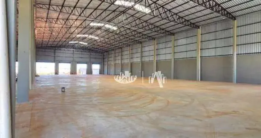 Barracão para alugar, 3100 m² por r$ 46.000,00/mês - estância dellaville - londrina/pr