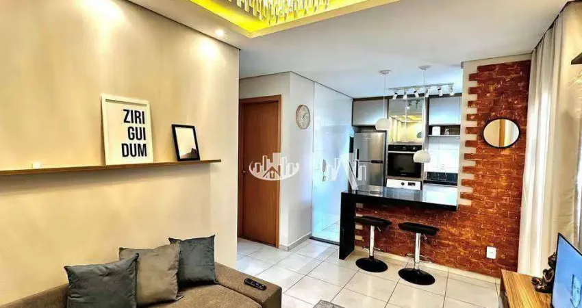 Apartamento no cond. la vitta com 2 quartos à venda, 45 m² por r$ 320.000 - colinas - londrina/pr