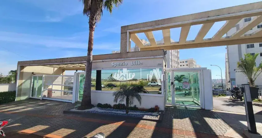 Partamento no spazio lille com 2 quartos à venda, 52 m² por r$ 169.000 - conjunto habitacional doutor farid libos - londrina/pr