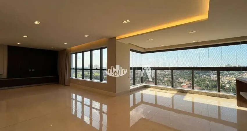 Apartamento no grand pallais com 3 quartos, 216 m² - venda por r$ 3.500.000 ou aluguel por r$ 14.900/mês - gleba palhano - londrina/pr