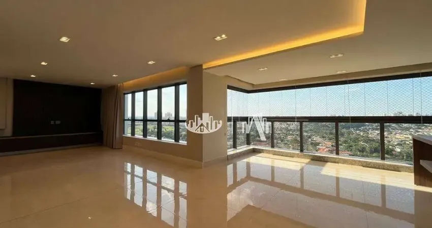 Apartamento no grand pallais com 3 quartos, 216 m² - venda por r$ 3.500.000 ou aluguel por r$ 14.900/mês - gleba palhano - londrina/pr