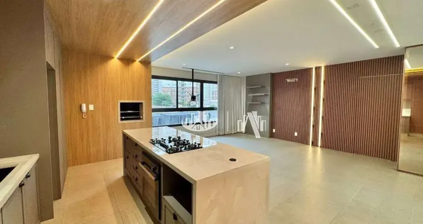 Apartamento no edif. arch palhano com 2 suites à venda, 103 m² por r$ 1.150.000 - gleba palhano - londrina/pr