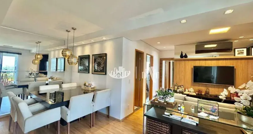 Apartamento no garden palhano com 2 quartos à venda, 69 m² por r$ 550.000 - gleba palhano - londrina/pr