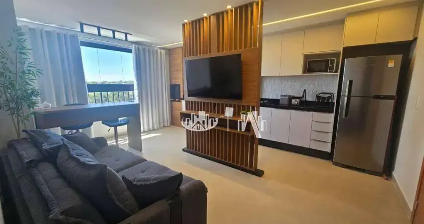 Apartamento no le chalet com 2 quartos, 56 m² - venda por r$ 530.000 ou aluguel por r$ 3.500/mês - parque jamaica - londrina/pr