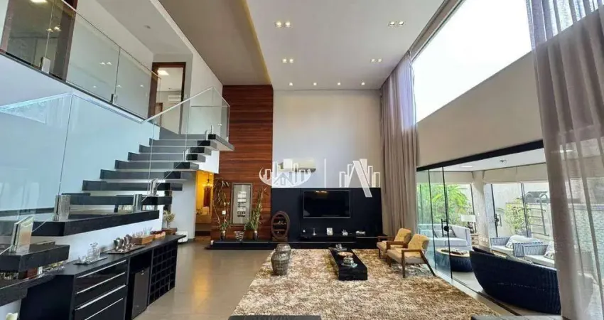 Casa com 4 suites à venda, 433 m² por r$ 4.650.000 - royal park residence & resort - londrina/pr