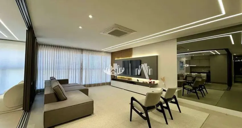 Apartamento no lumini com 3 suites à venda, 181 m² por r$ 2.500.000 - gleba palhano - londrina/pr