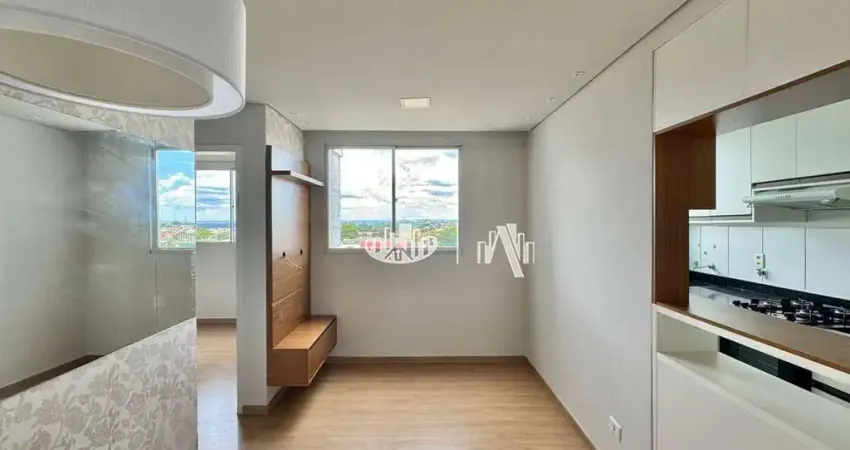 Apartamento no spazio la fontaine com 2 quartos para alugar, 43 m² por r$ 1.750/mês - vale dos tucanos - londrina/pr