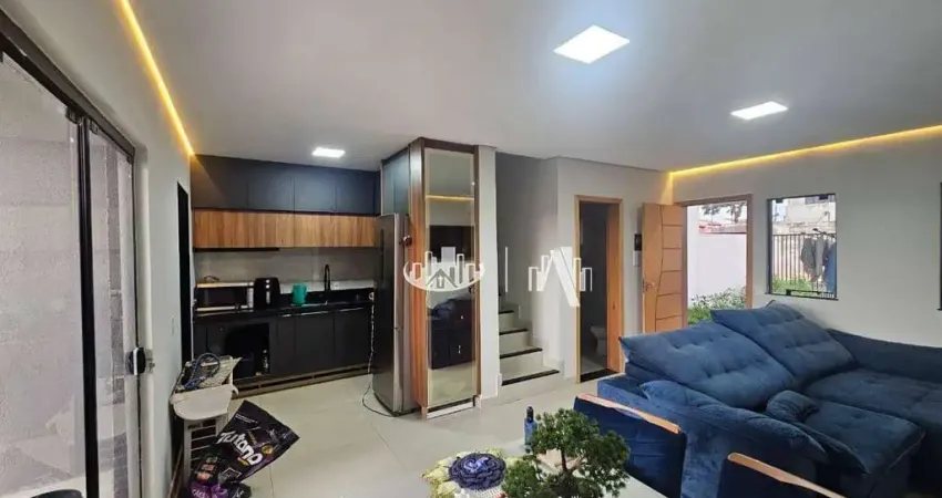 Casa com 2 suites para alugar, 124 m² por r$ 3.500/mês - columbia - londrina/pr