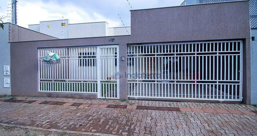 Casa com 3 quartos para alugar, 71 m² por R$ 1.780/mês - Residencial José B Almeida - Londrina/PR
