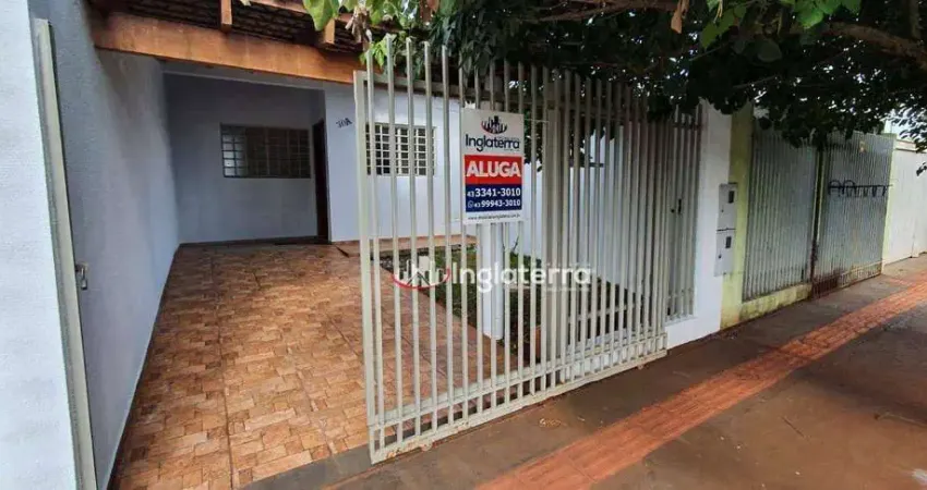 Casa com 2 dormitórios para alugar, 70 m² por R$ 1.290,00/mês - Tarobá - Londrina/PR