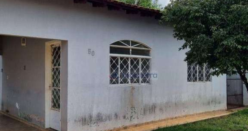 Casa com 3 quartos , 100 m² - venda por R$ 400.000 ou aluguel por R$ 1.100/mês - Jardim Acapulco - Londrina/PR