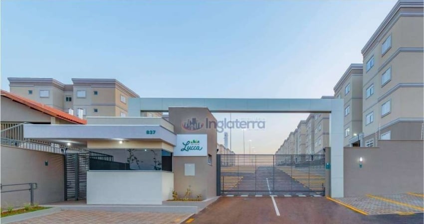 Apartamento com 2 quartos para alugar, 45 m² por R$ 950/mês - Gleba Esperança - Londrina/PR