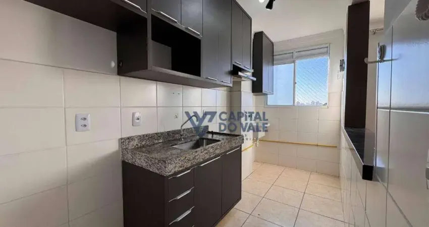 Apartamento com 2 dormitórios para alugar, 43 m² por r$ 2.423,00/mês - jardim das indústrias - são josé dos campos/sp