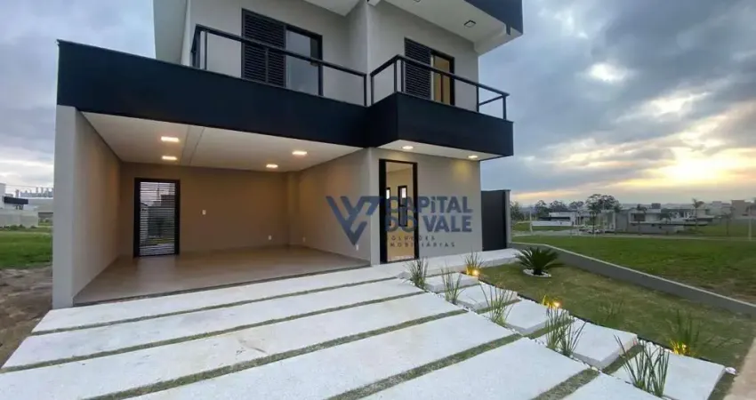 Sobrado Novinho em Cond. fechado - 3 suítes à venda, 250m² por R$ 950.000 - Eugênio de Melo - SJC/SP