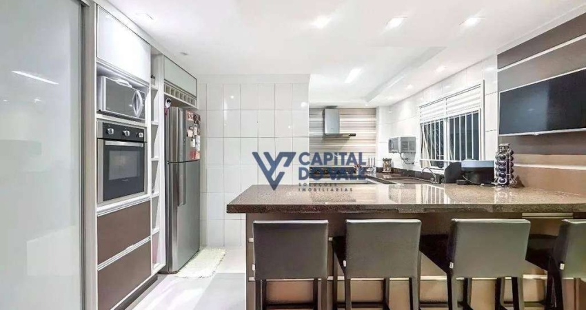 Apartamento com 3 dormitórios à venda, 111 m² por R$ 1.170.000,00 - Jardim Aquarius - São José dos Campos/SP