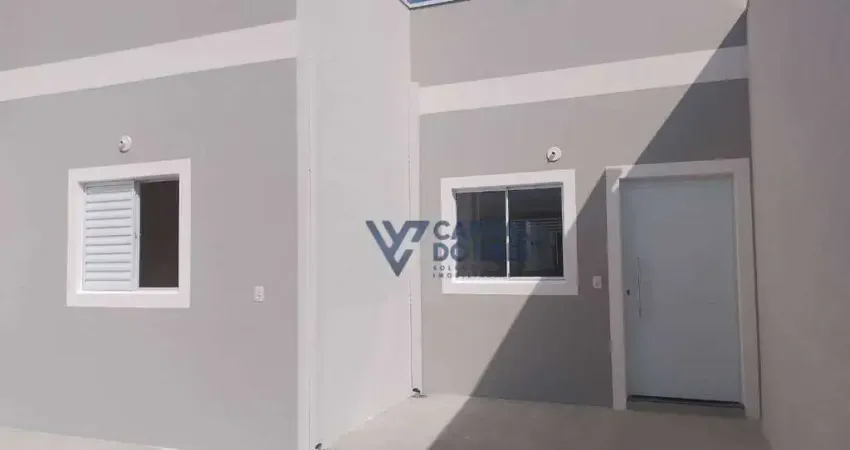 Casa  Nova com 2 dormitórios à venda, 78 m² por R$ 450.000 - Setville - São José dos Campos/SP