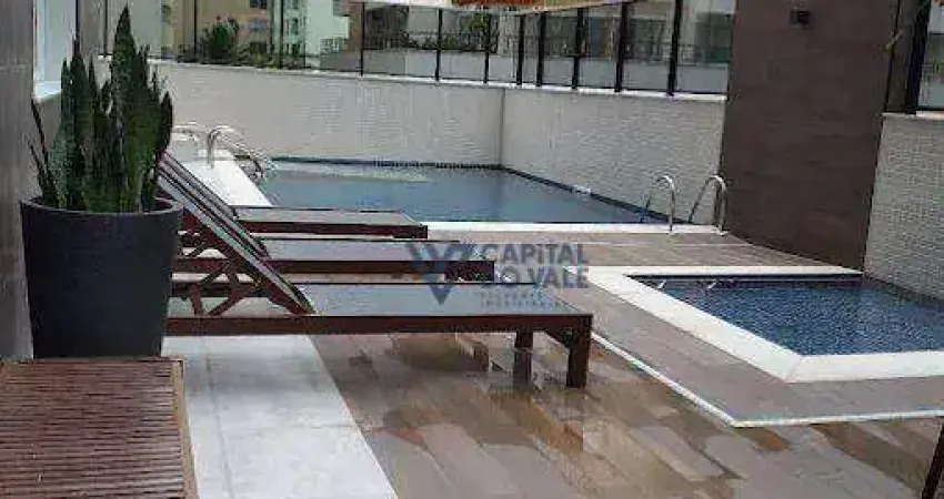 Apartamento com 1 dormitório para alugar, 40 m² por R$ 3.910,00/mês - Jardim Aquarius - São José dos Campos/SP