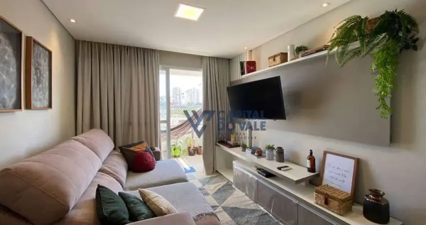 Apartamento com 2 dormitórios à venda, 60 m² por R$ 470.000,00 - Parque Industrial - São José dos Campos/SP
