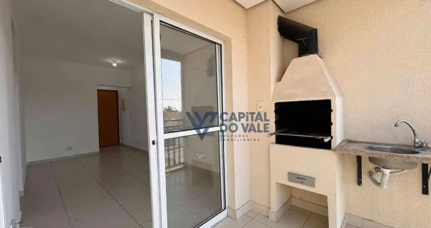 Apartamento com 2 dormitórios para alugar, 55 m² por R$ 2.852/mês - Jardim das Indústrias - São José dos Campos/SP
