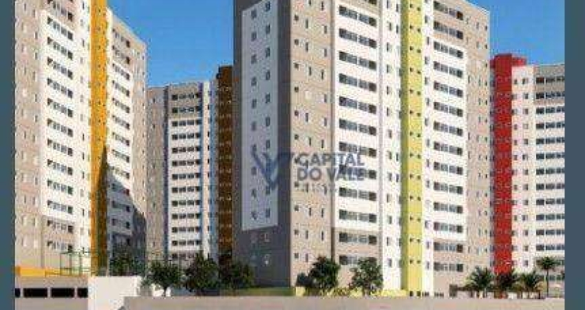 Apartamento com 3 dormitórios à venda, 65 m² por R$ 430.000,00 - Parque Residencial Flamboyant - São José dos Campos/SP