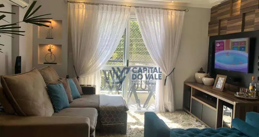 Apartamento com 3 dormitórios à venda, 87 m² por R$ 680.000 - Jardim Marister - Jacareí/SP