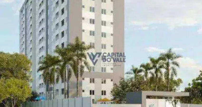 Apartamento com 2 dormitórios à venda, 51 m² por r$ 277.000 - parque residencial flamboyant - são josé dos campos/sp