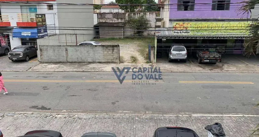 Terreno para alugar, 250 m² por r$ 3.000,00/mês - jardim das indústrias - são josé dos campos/sp