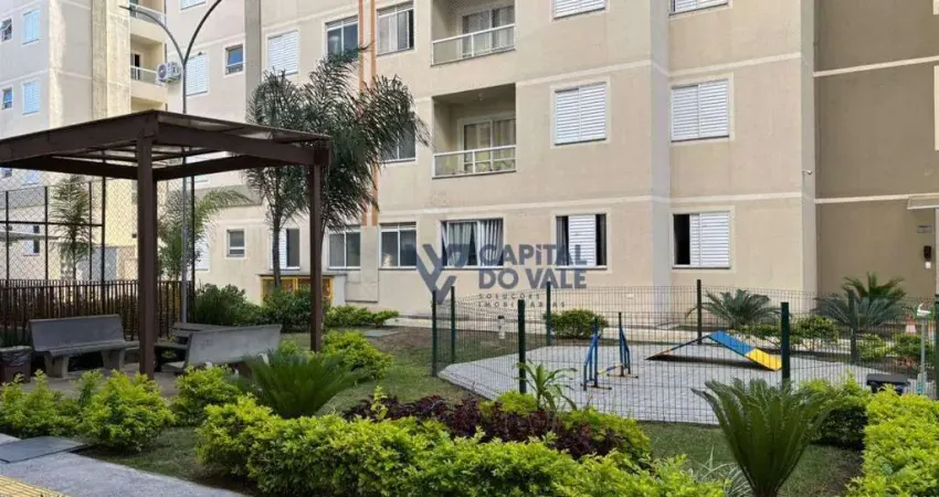Apartamento com 2 dormitórios à venda, 45 m² por r$ 330.000 - jardim sul - são josé dos campos/sp