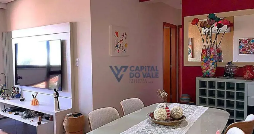 Apartamento com 2 dormitórios à venda, 64 m² por r$ 530.000 - jardim satélite - são josé dos campos/sp