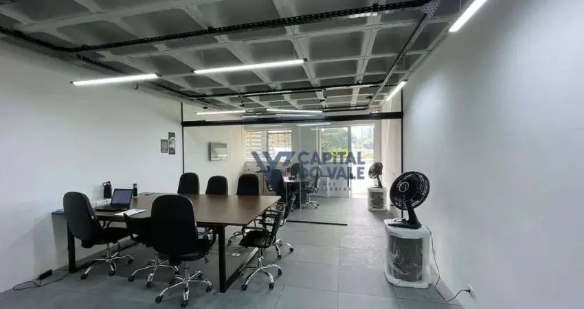 Sala para alugar, 52 m² por r$ 3.565,83/mês - jardim aquarius - são josé dos campos/sp