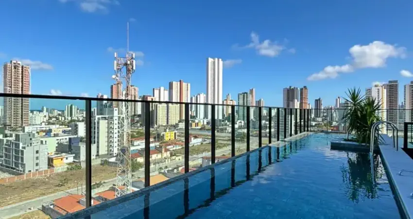 Apartamento 2 quartos novo, bessa,1 suíte, ao lado parque parayba