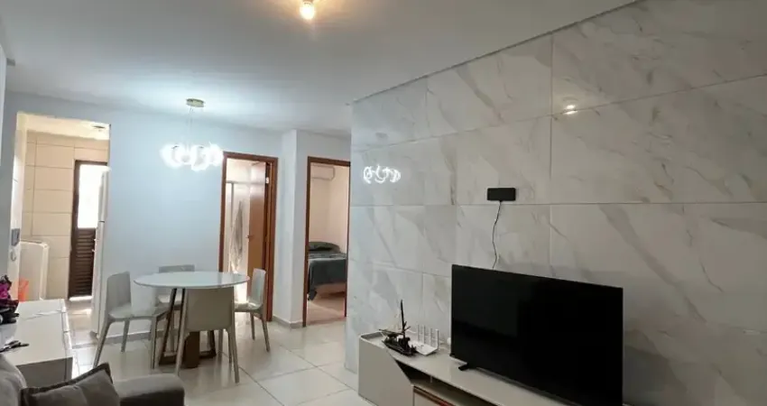 Apto mobiliado, 58mt, 2 quartos, 1 suíte, varandão goumert, varanda nos quartos. 300mt mar do bessa