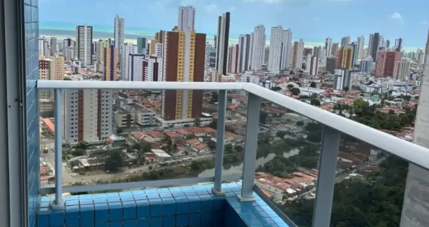 Apartamento vista mar no miramar, 3 quartos, 1suite, 2 vagas