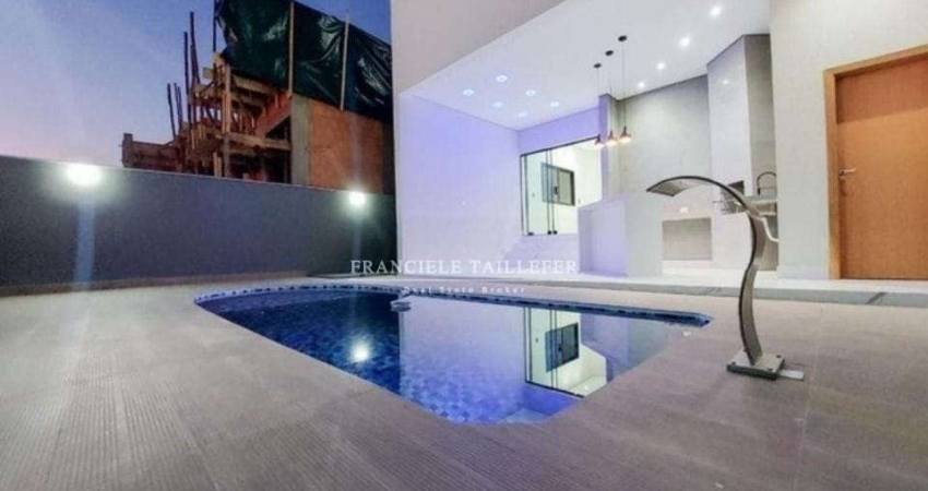 Triplex 205m²/3 suítes/4 vagas/sistema alexa - TÁUA ARANGUA - Londrina Pr
