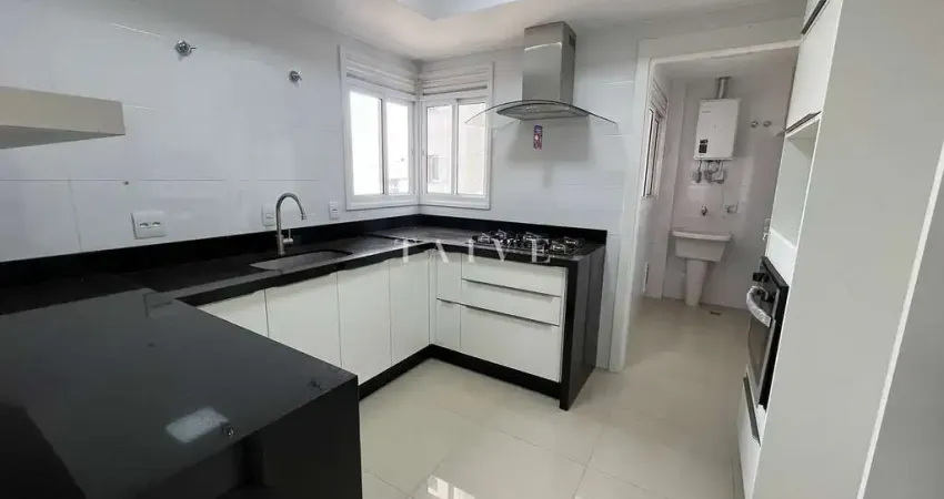 Apartamento novo para Locação,124m², 3 quartos sendo 1 suíte, 3 vagas, completo em armário, todo cl
