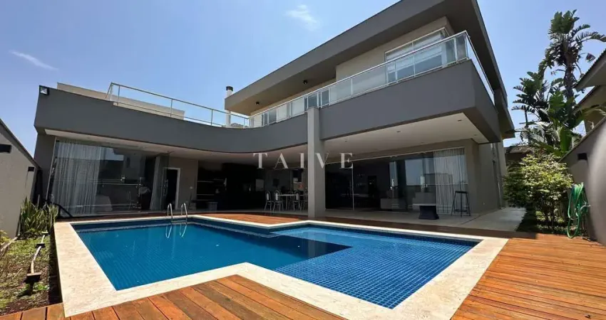 Casa para venda e locação, condomínio Royal Park, 565m², 4 quartos sendo 4 suítes, 7 banheiros, 4 v