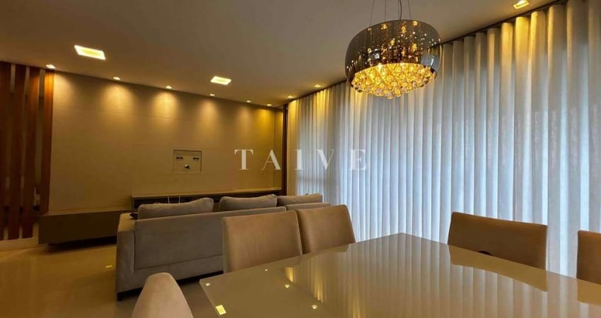 Apartamento para locação, Ed Kensington, 108m² úteis, mobiliado, 3 quartos sendo 1 suíte, andar alt