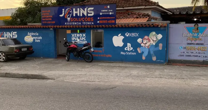 Imóvel comercial na avenida Cesário de Melo, ao lado do posto shell , UPA do RP MONTE, BRT