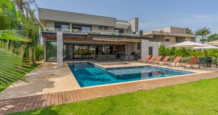 Casa no condomínio condomínio fazenda alvorada para venda com 5 quartos, sendo 5 suítes , 695m²